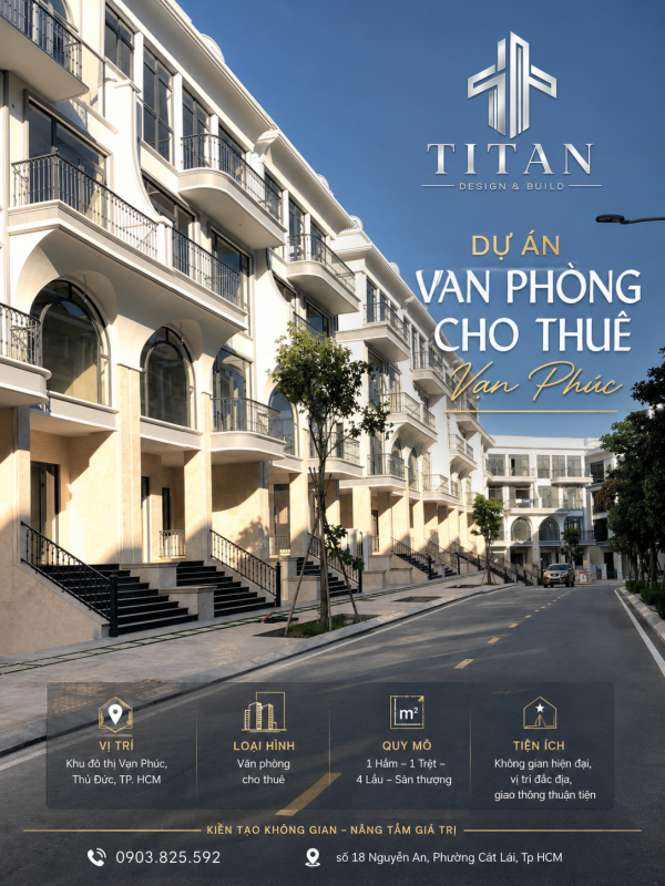 TITAN Design & Build | Thiết kế & Thi công Nhà phố, Biệt thự cao cấp