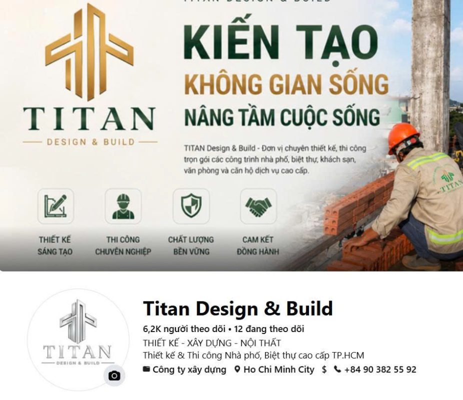 TITAN Design & Build | Thiết kế & Thi công Nhà phố, Biệt thự cao cấp