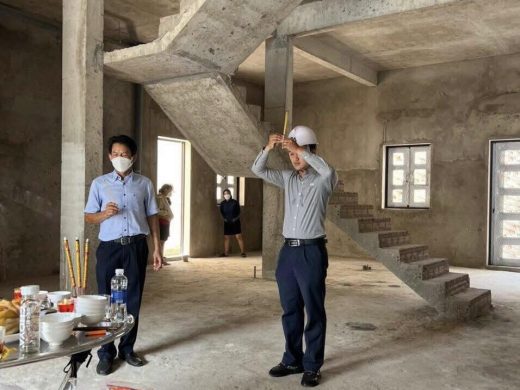 Nhà anh Uyển được Xây dựng TITAN và GA thiết kế, thi công.