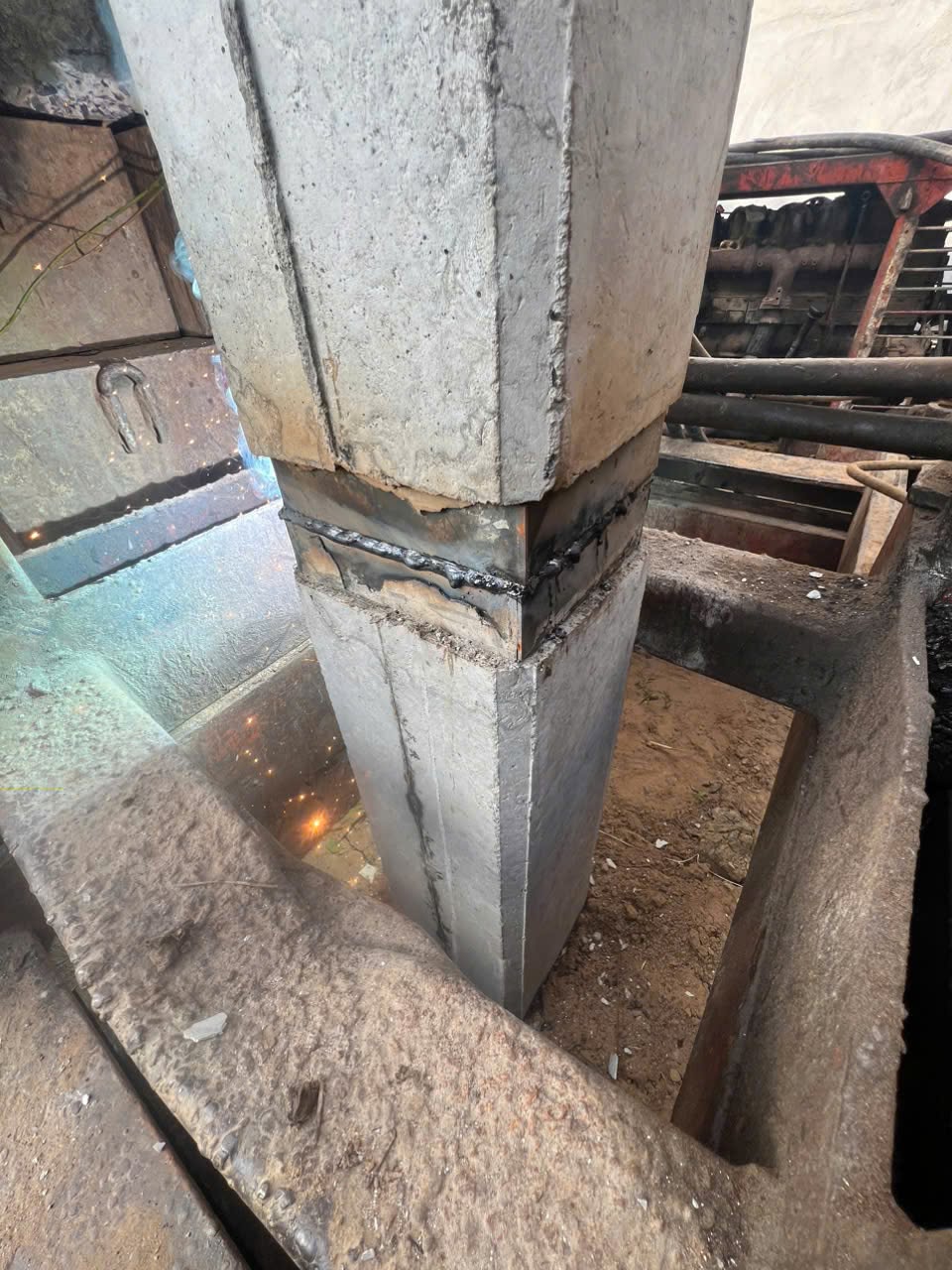 Chi tiết hàn, mối nối cọc