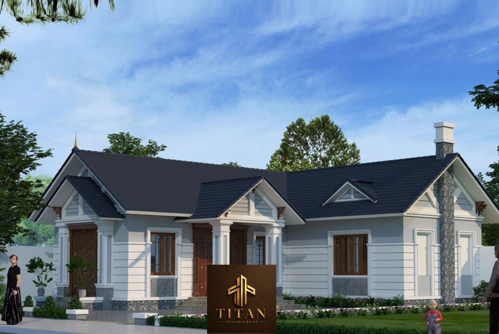 Vì sao mẫu nhà vườn 1 trệt được nhiều người ưa chuộng
