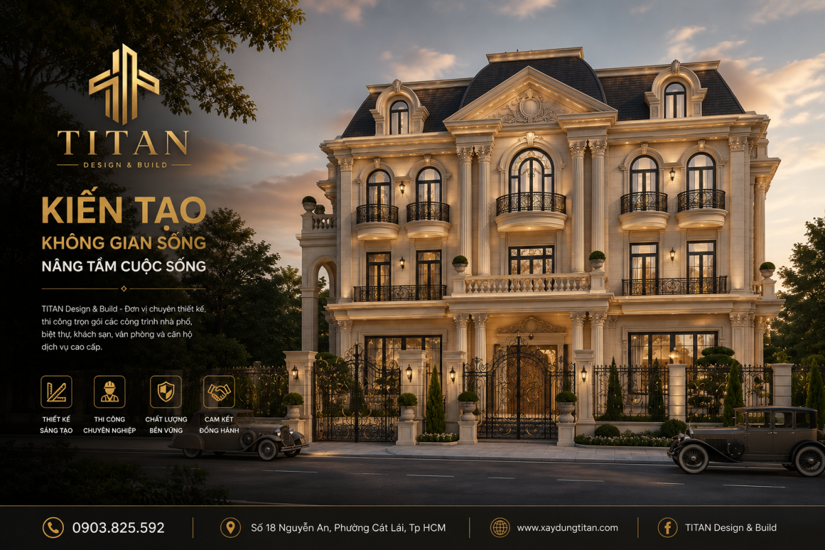 TITAN Design & Build | Thiết kế & Thi công Nhà phố, Biệt thự cao cấp