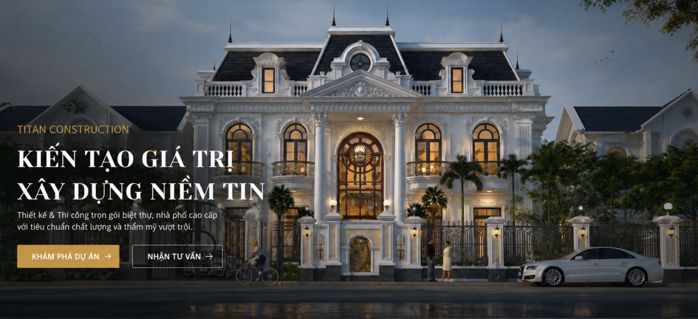 TITAN Design & Build | Thiết kế & Thi công Nhà phố, Biệt thự cao cấp