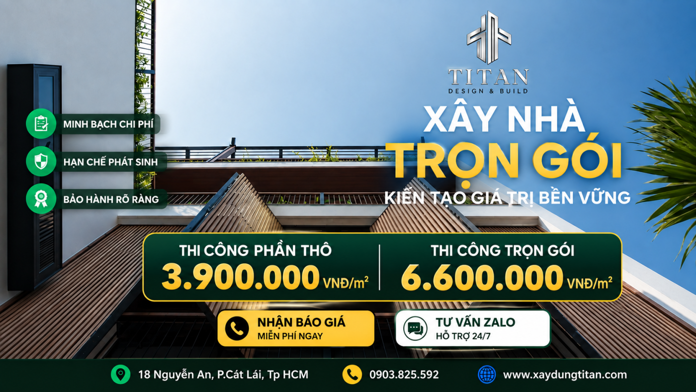 TITAN Design & Build | Thiết kế & Thi công Nhà phố, Biệt thự cao cấp